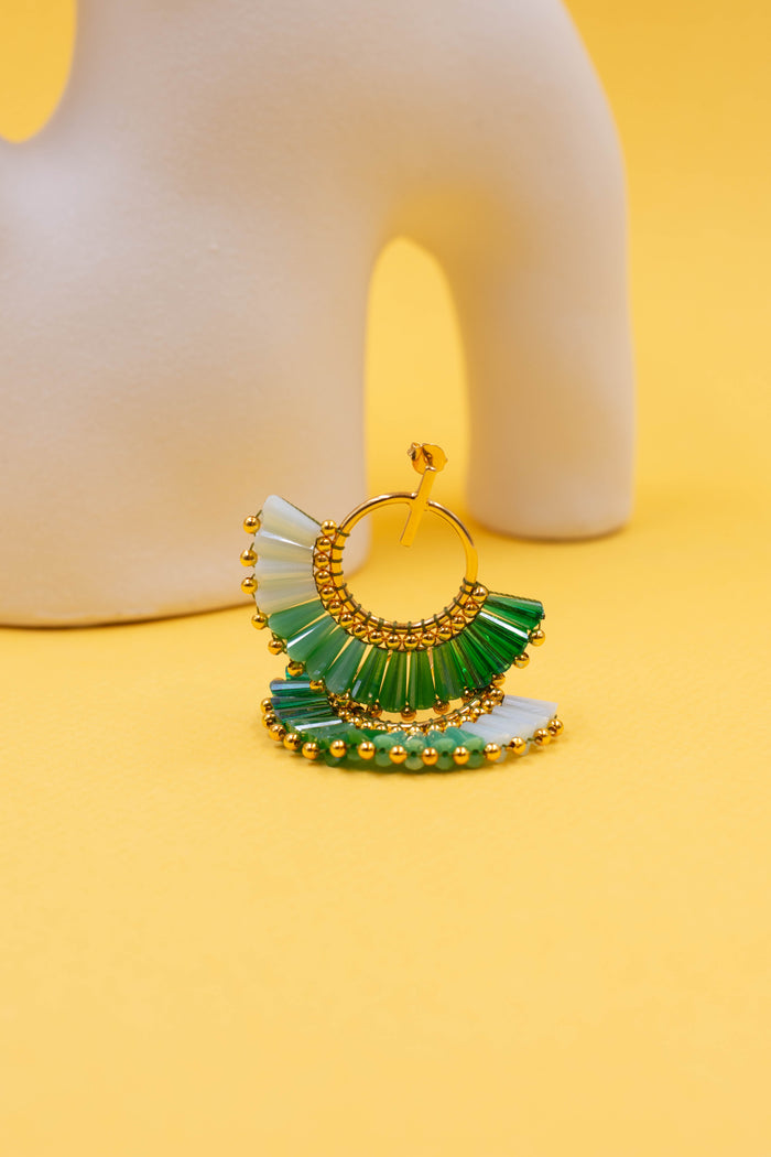 Boucles d'oreilles Quetzalito - Collection Sunset