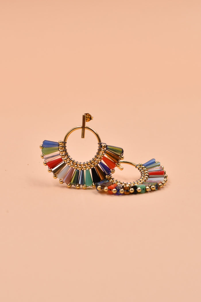 Boucles d'oreilles Quetzalito