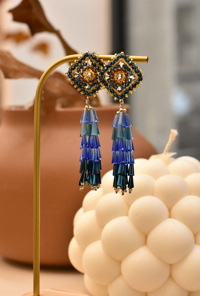 Boucles d'oreilles Lacandona - édition limitée 1/1