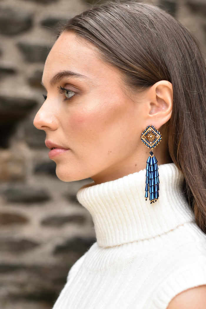 Boucles d'oreilles Lacandona - édition limitée 1/1