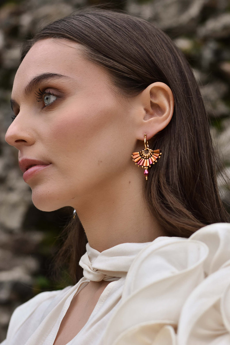 Boucles d'oreilles Pitaya