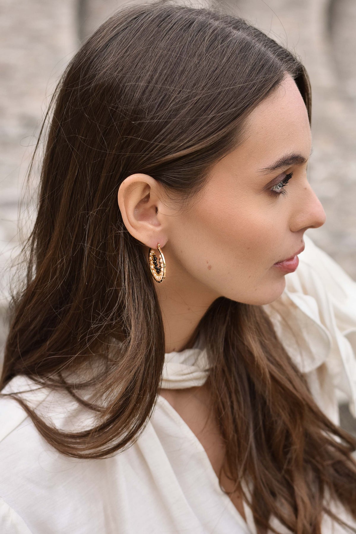 Boucles d'oreilles Cristales