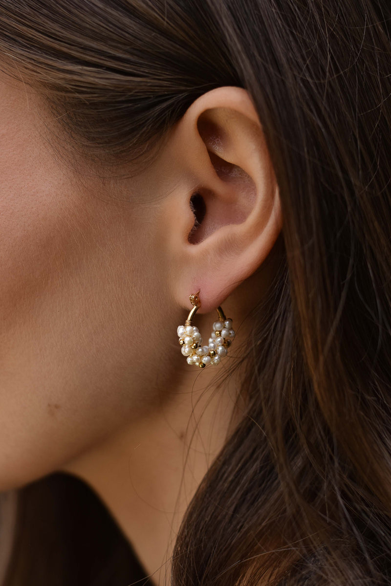 Boucles d'oreilles Perlitas